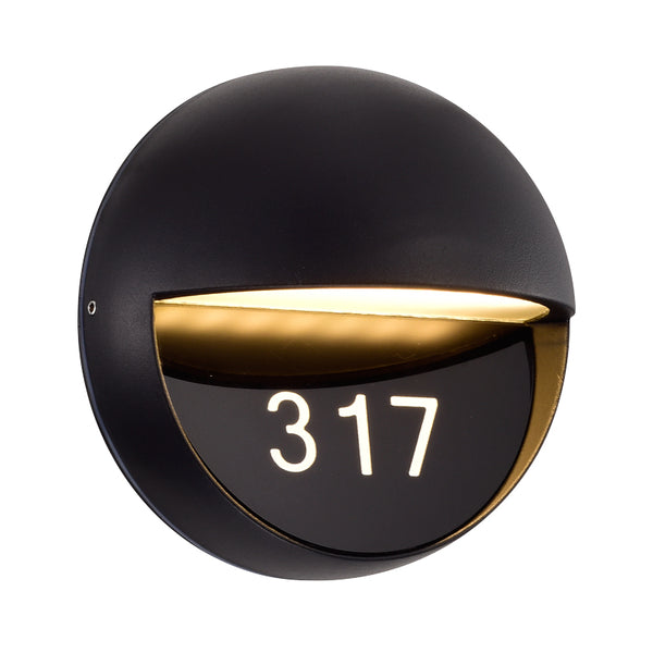 LED Address Light - Outdoor - 3-4079D-RN-SC