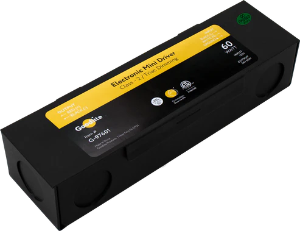 60W Mini Electronic Driver | 24V | Triac / ELV Dimmable | Class 2 | Goodlite G-97601