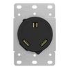 Industrial Flush Mount Receptacle | NEMA TT-30R