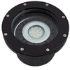 Composite PAR36 Lensed Well Light in Black Finish for In-Ground Outdoor Lighting Applications