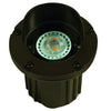 Adjustable Hooded Well Light in Composite with Black & Bronze Finishes, Outdoor In-Ground MR-16 Fixture