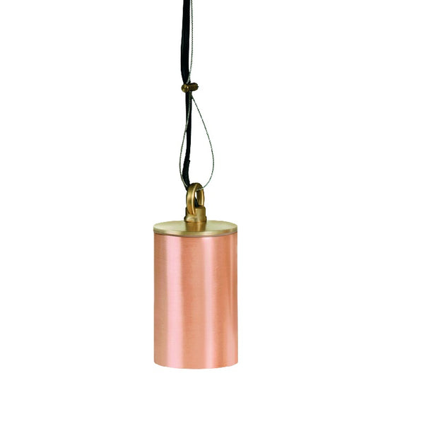 Copper Hanging Light 3.5″ | Raw Copper | Outdoor Pendant Lighting