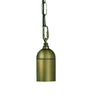 Brass hanging light 2.5″H Antique Bronze finish
