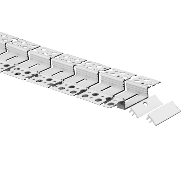 1.5 Inch Channel Aluminum Trimless Flexible | Tape Light Channels & Accessories Series | 8Ft