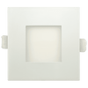 3 inch square slim LED downlight, fire rated, selectable CCT, 8W