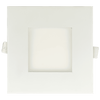 4 inch square slim LED downlight, fire rated, selectable CCT, 12W
