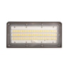 LED Adjustable Wall Pack with Selectable Lumens and CCT
