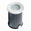 3W LED in-ground light with stainless steel cover, aluminum or stainless housing, and glass lens, featuring dimmable COB LED, 290 lumens output, 45° beam angle, 12V AC/DC operation, IP67 waterproof rating, and 3000K, 4000K, or RGBW color options.