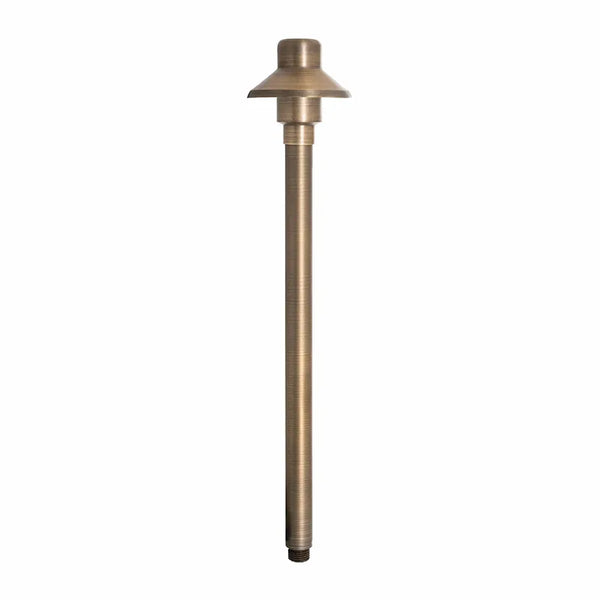 3W LED Area Light 12V 3000K Solid Brass | LandScape Series