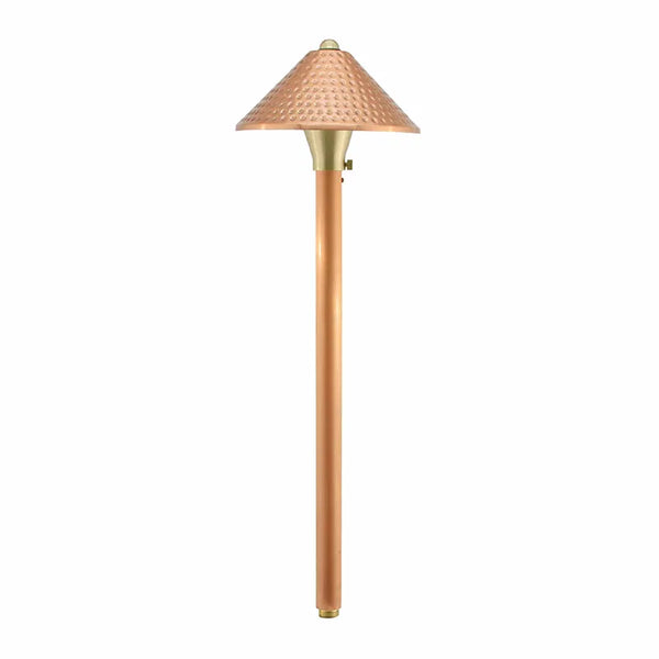 23 Inch LED Area Light 12V 3W 3000K Solid Copper | LandScape Series