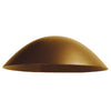 Aluminum Path Light Cap Model 18 in Oil-Rubbed Bronze, Black, or Antique Brass finish, durable outdoor landscape lighting accessory, compatible with 1/2” threaded stems for gardens, pathways, and patios.
