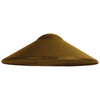 Aluminum Path Light Cap Model 19 in Oil-Rubbed Bronze finish, durable die-cast construction, compatible with 1/2-inch threaded stems, designed for wet locations, ideal for garden, pathway, and driveway lighting in the LandScape Series.