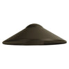 Aluminum Path Light Cap Model 19 in Oil-Rubbed Bronze finish, durable die-cast construction, compatible with 1/2-inch threaded stems, designed for wet locations, ideal for garden, pathway, and driveway lighting in the LandScape Series.