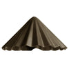 Aluminum Path Light Cap Model 20 in Oil-Rubbed Bronze, Black, and Antique Brass finishes – durable outdoor landscape lighting accessory, compatible with 1/2” threaded stems.