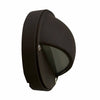 4-inch LED step light with cast aluminum housing in bronze or black finish, featuring a glass lens, 3W LED JC G4 bi-pin lamp, 200 lumens output, 80° beam angle, 3000K warm white light, 12V AC/DC operation, and IP67 waterproof rating for outdoor steps.