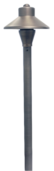 23 Inch LED Area Light 12V 3W 3000K Aged Nickel | LandScape Series