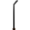 23-inch LED path light with die-cast aluminum housing in bronze, black, or silver finish, featuring a heavy-duty clear glass lens, integrated 5W LED producing 200 lumens of 3000K warm white light, 12V AC/DC operation, IP67 waterproof rating, and suitable for outdoor landscape lighting.