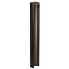 22-1/4 inch LED path light with oil-rubbed bronze or black die-cast aluminum housing, featuring a polycarbonate lens, integrated 5W LED producing 200 lumens of 3000K warm white light, 12-24V low voltage operation, and rated for wet locations—ideal for outdoor landscape lighting.