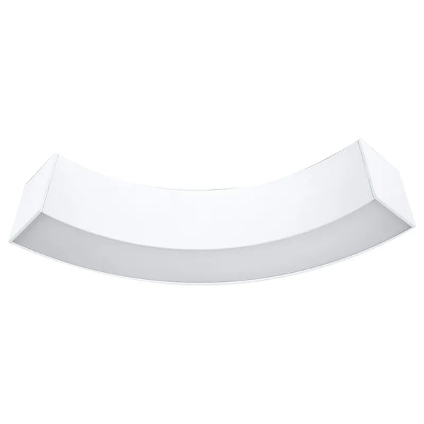 Quarter Circle 10W–25W LED Pendant Light | Selectable CCT | Architectural Fixture