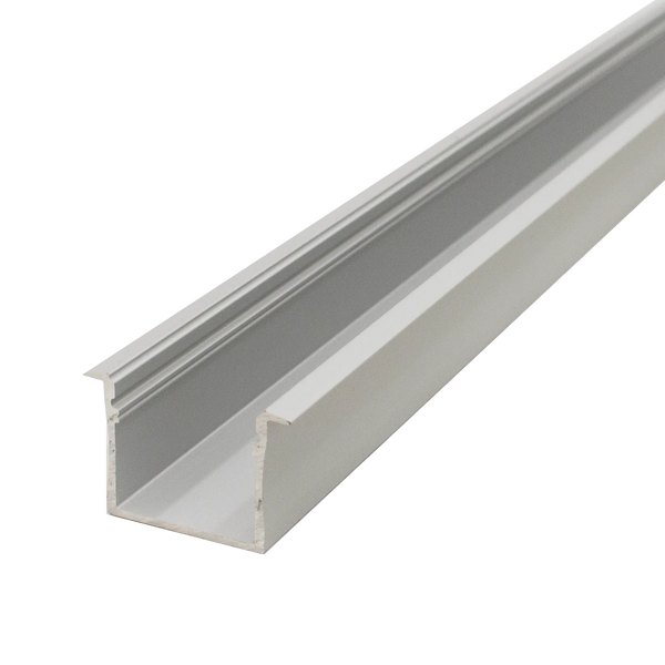 4Ft Channels Recessed Mount 12x12mm Aluminum | Ribbon Lighting Series