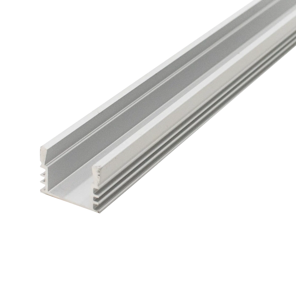 4Ft Channels Recessed Mount 20x20mm Aluminum | Ribbon Lighting Series