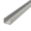 4Ft Surface Mount Aluminum Channel – 12x12mm LED Profile for Strip Lighting Installations