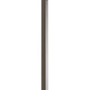 23-inch LED path light with die-cast aluminum housing in bronze, black, or silver finish, featuring a heavy-duty clear glass lens, integrated 5W LED producing 200 lumens of 3000K warm white light, 12V AC/DC operation, IP67 waterproof rating, and suitable for outdoor landscape lighting.