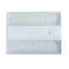 Topaz 120W LED Linear High Bay Light 5000K, 18,000 lumens, 360W HID replacement, die-cast aluminum housing, sensor-ready design for industrial applications.