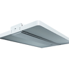 Topaz 240W LED Linear High Bay Light 5000K, 36,000 lumens, 720W HID replacement, die-cast aluminum body with diffused lens and sensor-ready design for industrial lighting.
