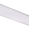 Topaz 1x4 Power & CCT Selectable LED Flat Panel Light, 20W–40W adjustable wattage, 3500K–5000K CCT, with precision optics and 0–10V dimming for commercial use.