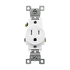15 Amp Single Receptacle | Tamper Resistant | 125V | Commercial Grade