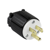 Industrial Straight Blade Locking Plug | 15 Amp | NEMA 5-15P
