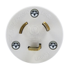Industrial 20 Amp NEMA L5-20P Locking Plug – Heavy-Duty Twist-Lock Connector for 125V Power