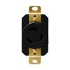 Industrial Straight Blade Locking Receptacle | 20 Amp, 250VAC | NEMA L6-20R