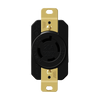 Industrial Straight Blade Locking Receptacle | 20 Amp, 125/250VAC | NEMA L14-20R