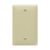 1-Gang Blank Wall Plate | Mid-Size | Residential Grade