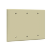 3-Gang Blank Wall Plate | Residential Grade