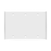 3-Gang Blank Wall Plate | Residential Grade