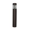 EasyLED Flat Top Bollard with LED Cone Reflector - Wide Beam Spread