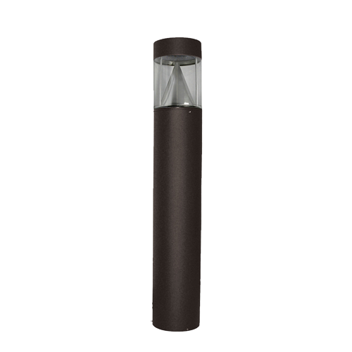 EasyLED Flat Top Bollard with LED Cone Reflector Type III