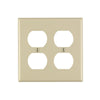 2-Gang Duplex Wall Plate | Mid-Size | Residential Grade