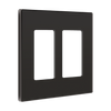 Elite Series 2-Gang Screwless Decorator Wall Plate