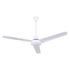 Canarm 4ft Industrial Ceiling Fan | DC Motor | White - Wall Control Sold Separately
