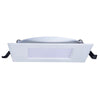 Topaz 4-inch 9W Square Slim Fit LED Recessed Downlight, 5CCT selectable 2700K–5000K, IC rated, airtight certified with remote J-box for easy installation – 12 pack.