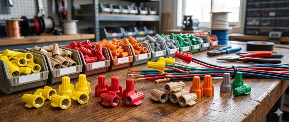 Winged Wire Connectors: A Guide to Red, Tan, and Yellow Twist-On Connectors from Preferred Industries
