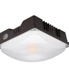75W square LED canopy light CLCN11-75WBSP1DA1 bronze tunable fixture