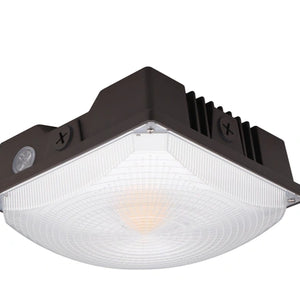 75W square LED canopy light CLCN11-75WBSP1DA1 bronze tunable fixture - Available at Electrical Marketplace