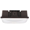 Bronze square canopy fixture 3000K 4000K 5000K selectable light