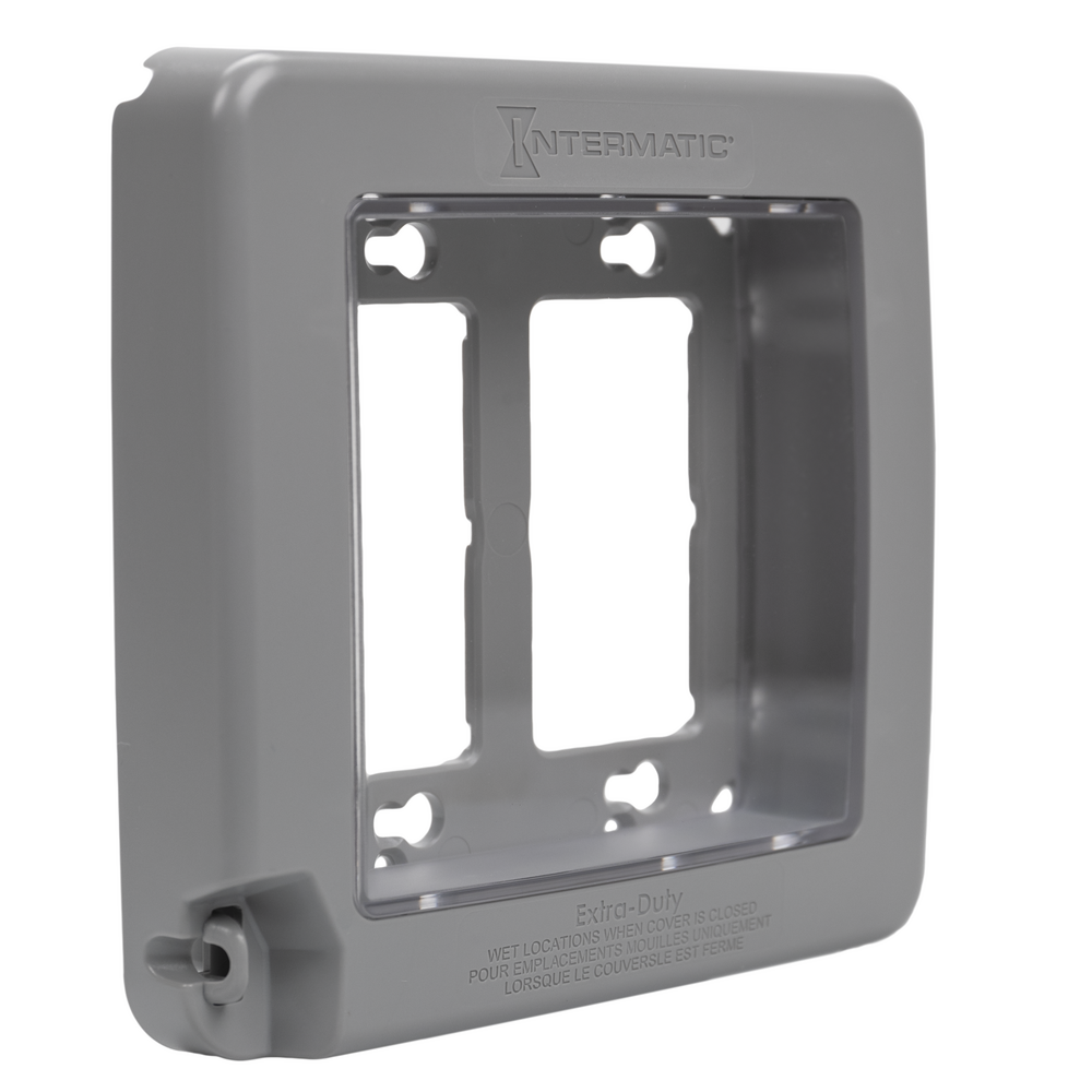 WP7200-paintable-polycarbonate-double-gang-outlet-cover-white