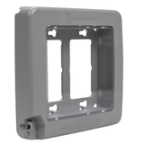 WP7200-paintable-polycarbonate-double-gang-outlet-cover-white